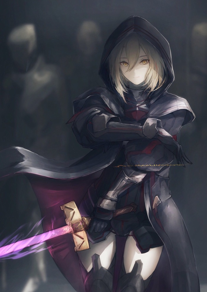 Anime Art - Mysterious Heroine X Alter, Anime art, Fate grand order, Anime