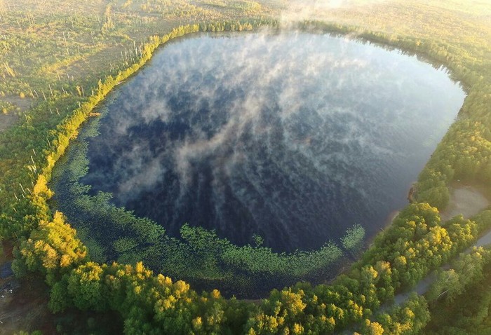 The breath of Lake Urzhinsky (Ryazan region) Photo: Ekaterina Elizarova. - Lake, The photo, beauty, Nature, beauty of nature, wildlife, Russia, Ryazan Oblast