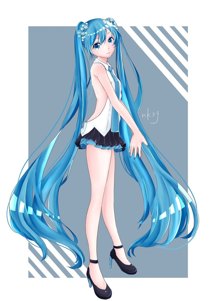 Miku is now on VK - Anime, Not anime, Vocaloid, Hatsune Miku, Anime art, Vocaloid News, In contact with