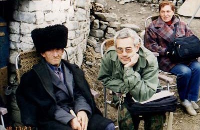 Photos from the filming of the film Prisoner of the Caucasus, 1996 - The photo, Sergey Bodrov, Oleg Menshikov, Caucasus, Movies, Longpost