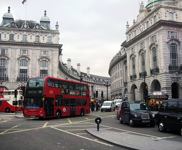 Piccadilly St. - My, London, Travels, Architecture, Transport, Great Britain, England