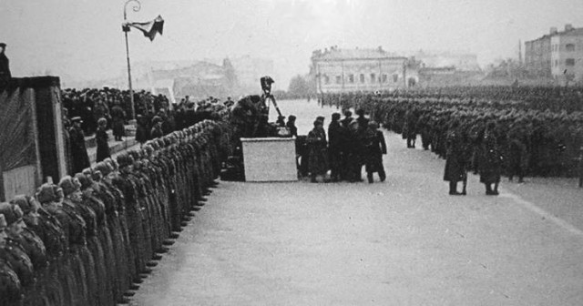 Forgotten parade in Kuibyshev - Samara, Kuibyshev, Story, Parade, the USSR, Life stories, The Great Patriotic War, From the network, Video, Longpost