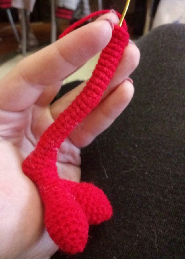 Mushu the dragon - My, Longpost, Knitting, Crochet, Mushu