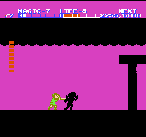 Zelda II: The Adventure of Link. Часть 2. - Моё, 1987, Прохождение, The Legend of Zelda, Nintendo, Famicom, Nes, Ретро-Игры, Длиннопост