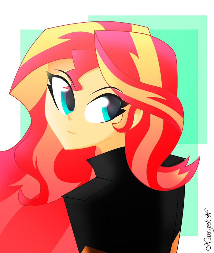 Sunset - My Little Pony, Equestria Girls, Sunset Shimmer, Xan-Gelx