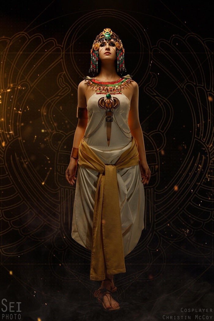 Christine McCoy as Cleopatra from Assassin's Creed Origins. - Cosplay, Assassins creed origins, Assassins Creed Unity, Cleopatra, Longpost