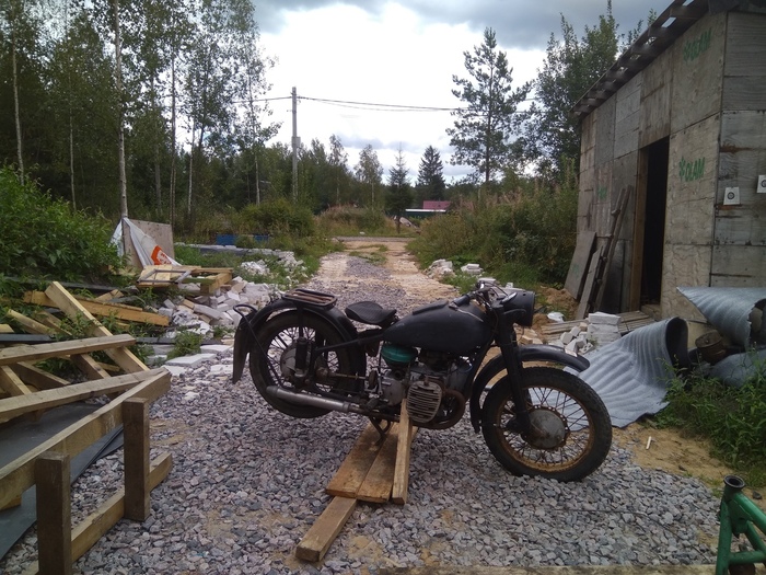 M72 n from rags to riches part 1 - My, M72, Motorcycles, Retro, Repair of equipment, Made in USSR, Longpost, Moto