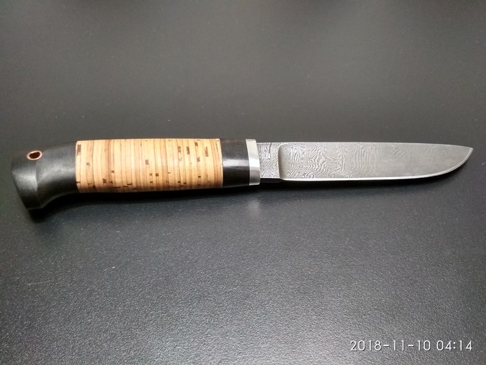 finca knife - My, Knife, Finn, Steel, Longpost