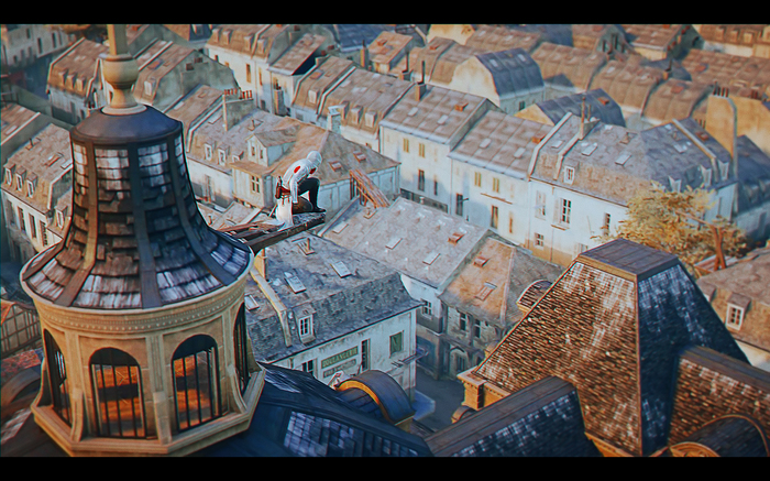 Assassin`s Creed Unity. - My, Screenshot, Elena Nikulina, Assassins Creed Unity, Assassins creed, Paris, Games, Retouch