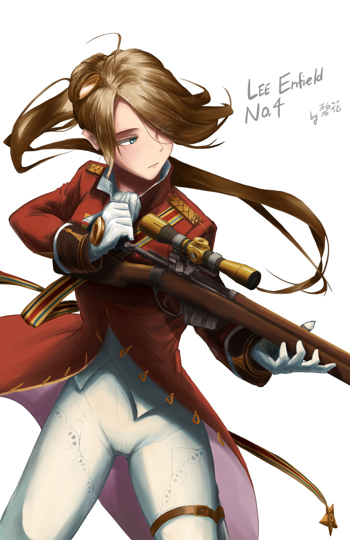 Lee-Enfield - Anime Art, Girls Frontline, Lee-Enfield