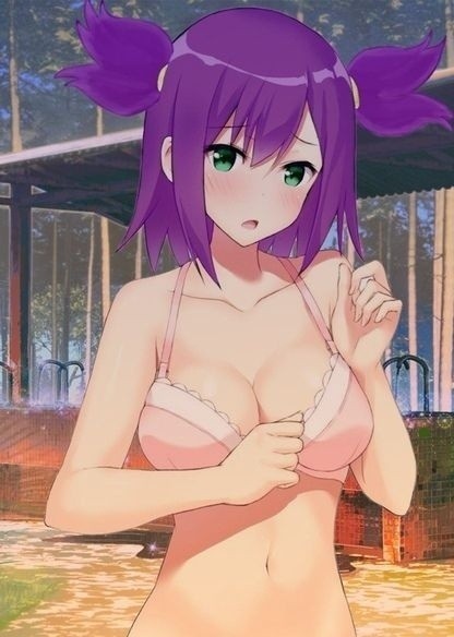 Hot Lenochka and a cool shower ;) - Endless summer, Visual novel, Lena, Glued heads