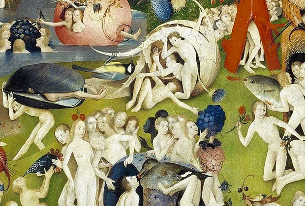 Obscenity and fertility. - Middle Ages, Hieronymus Bosch, Suffering middle ages, Books, Iconography, Longpost, Illustrations, Marginalia