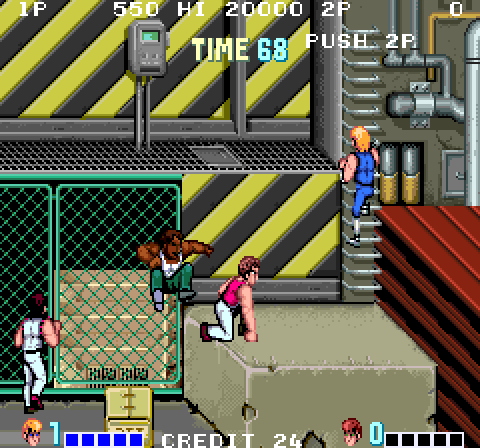 Double Dragon - Моё, 1987, Прохождение, Double Dragon, Игровые автоматы, Ретро-Игры, 80-е, Длиннопост