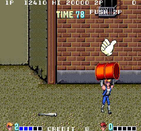 Double Dragon - Моё, 1987, Прохождение, Double Dragon, Игровые автоматы, Ретро-Игры, 80-е, Длиннопост