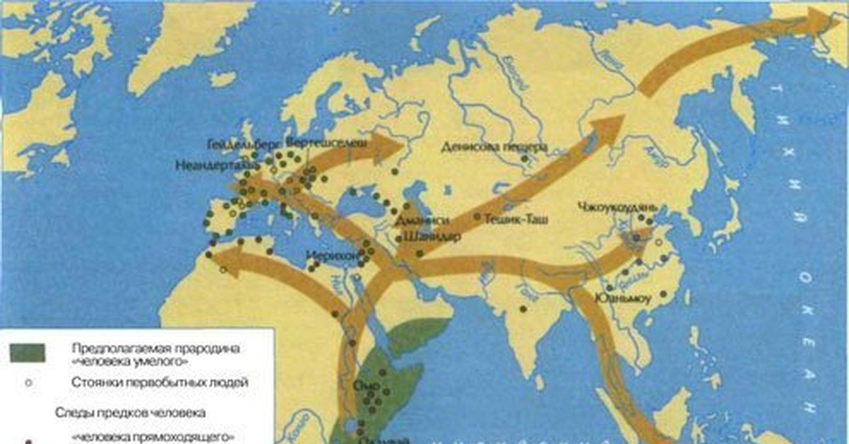 Первобытное карта. Карта расселения древнейших людей. Карта расселения первобытных людей 5 класс. Карта расселения древних людей из Африки. Карта появления первобытных людей.