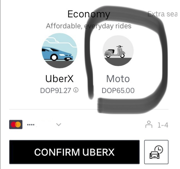 Economy trip with UBER - My, Uber, Dominican Republic, Taxi