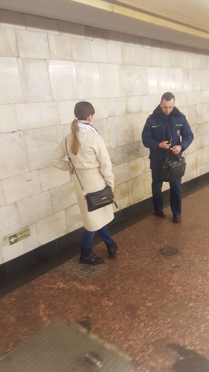 Beggar on the Sennaya - Beggars, Saint Petersburg, Metro