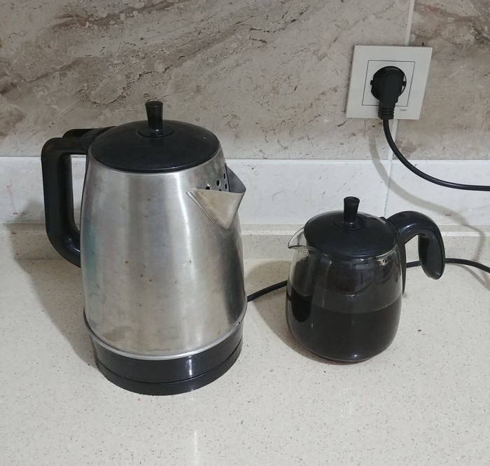 Kettle - Transformer - Teapot - My, Kettle, Travels, Turkey, Device, Tea, Teapot, Suddenly, Longpost