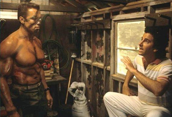 Photos from the filming of the film Commando 1985 - The photo, Movies, Commando, Arnold Schwarzenegger, Interesting, Боевики, Longpost