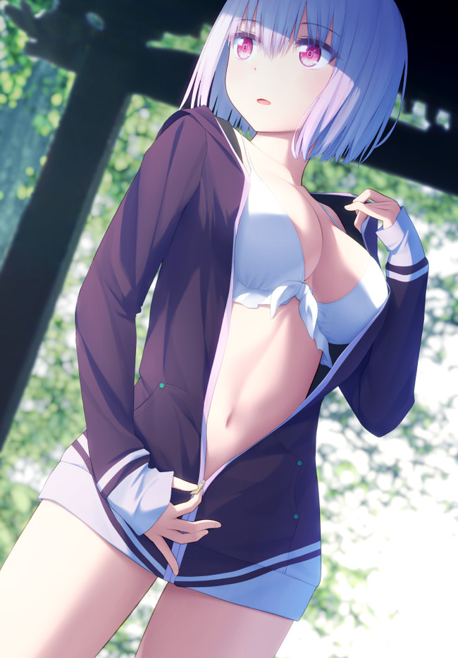 Akane shinjou - Shinjou Akane, Anime art, SSSS Gridman, Anime, Girls, Swimsuit