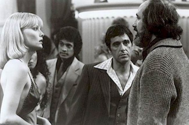 Photos from the filming of Scarface 1983 - The photo, Movies, Face with a scar, Al Pacino, Michelle Pfeiffer, Brian De Palma, Celebrities, Longpost, Scarface (film)
