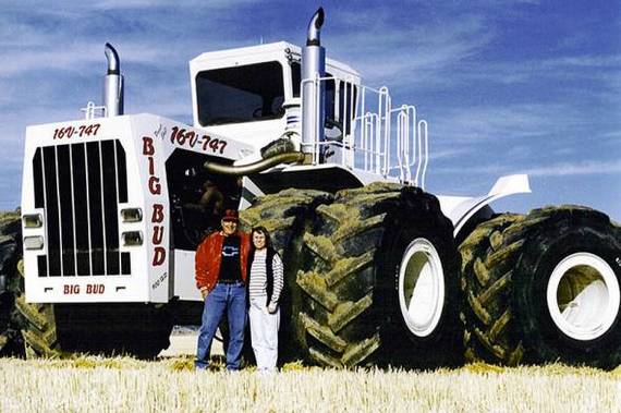 The largest tractors in the world - Tractor, , Work, Interesting, Longpost, Collective farm