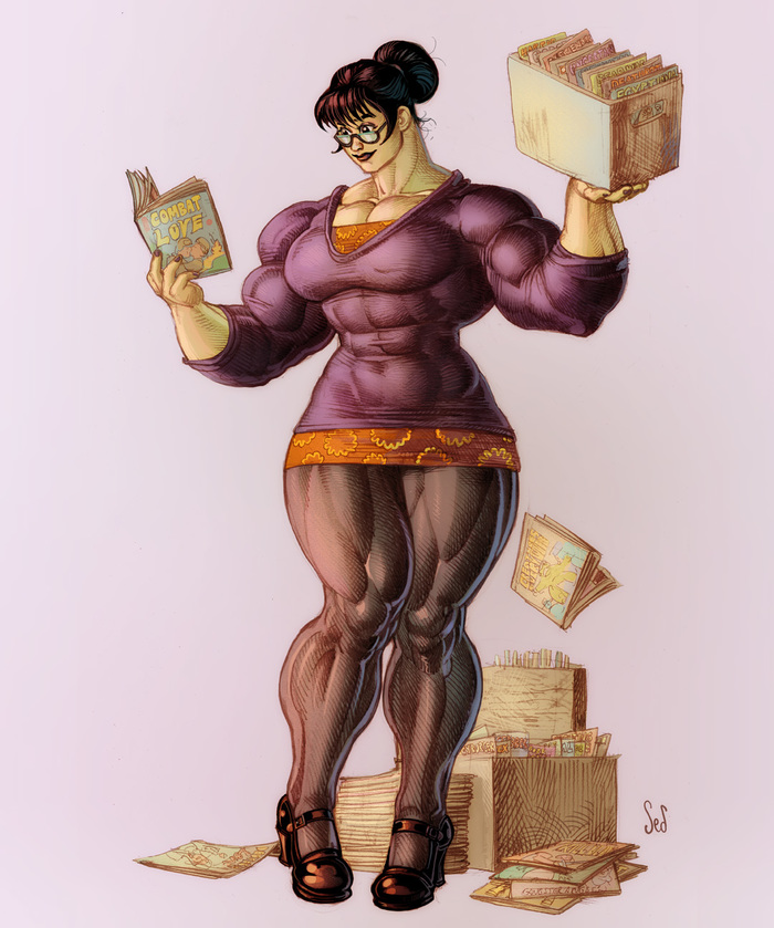 Shezam - Jebriodo, Art, Strong girl, Sleep-Sleep, Bodybuilders