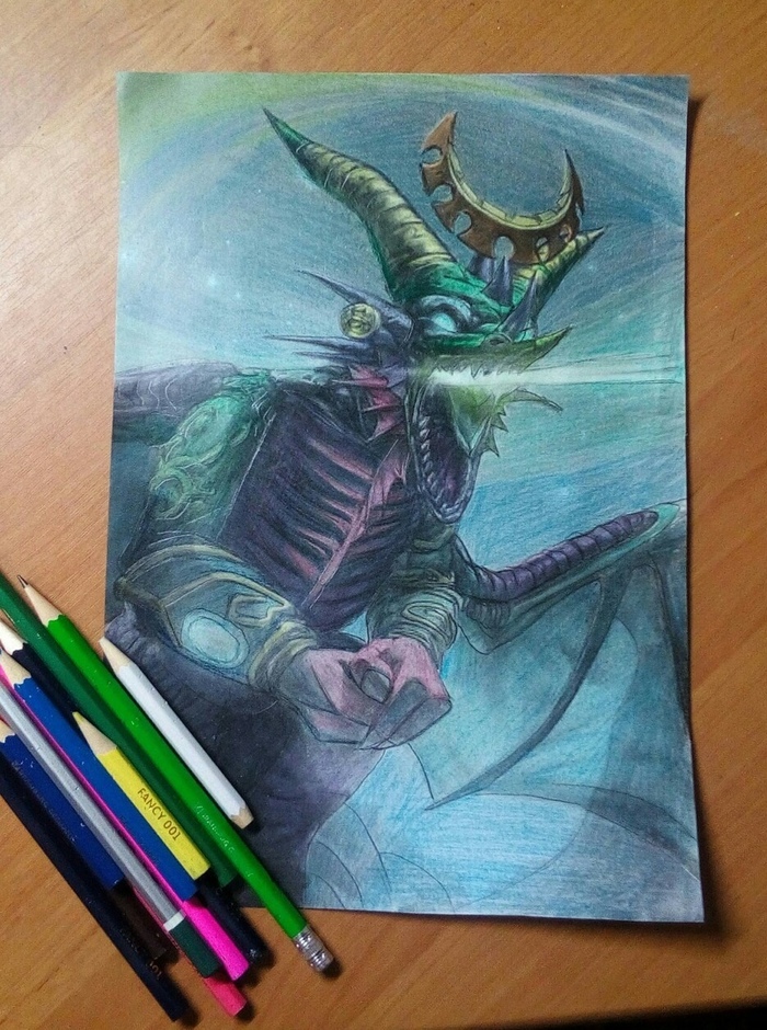 Art from the Hearthstone card - Hearthstone, World of warcraft, Drawing, Pencil drawing, Games, Game art, Ysera