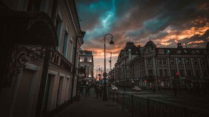 Luxurious sky. Kazan. - My, The photo, Sky, Kazan, Photographer, Landscape, 