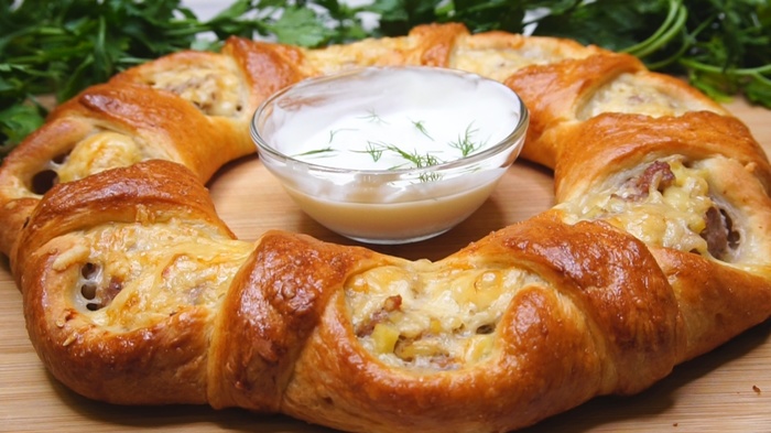 Пирог с мясом