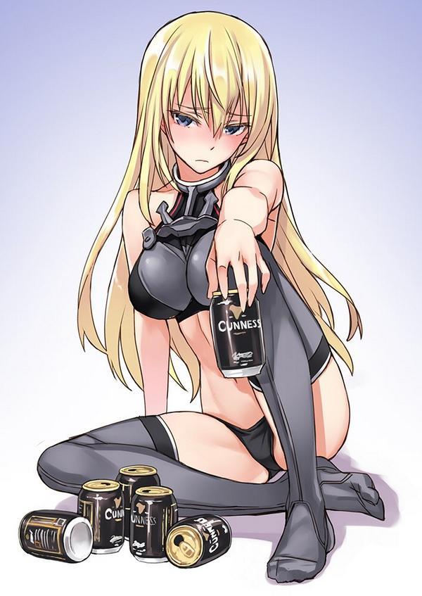 Bismarck - NSFW, Kantai collection, Anime, Anime art, Bismarck, Underwear