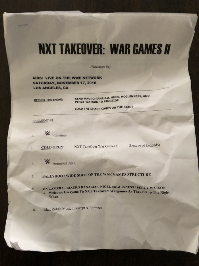   WWE NXT TakeOver: WarGames 2 , WWE, Nxt, , , Reddit,  , , 