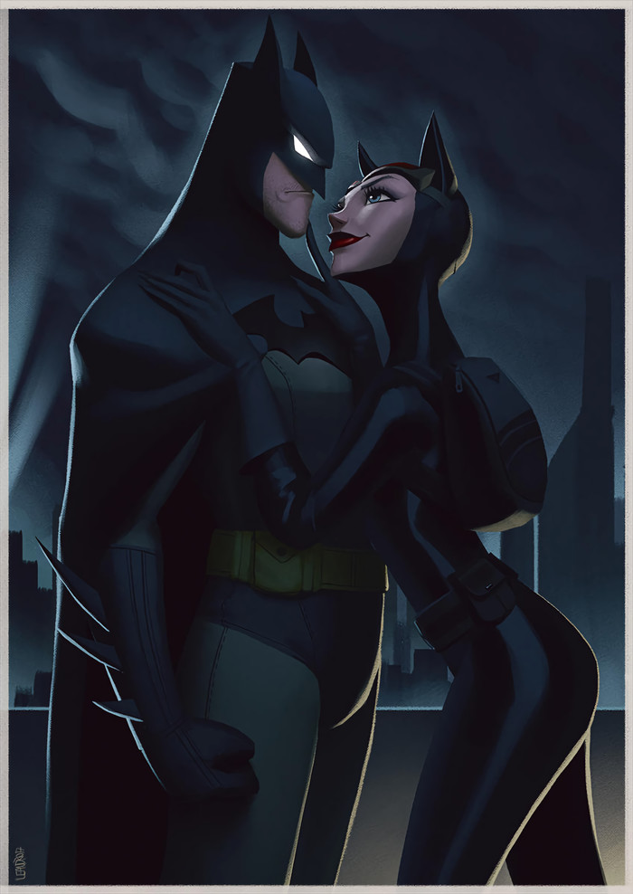 Batman and Catwoman , DC Comics, , Batman, -, Leandrofranci