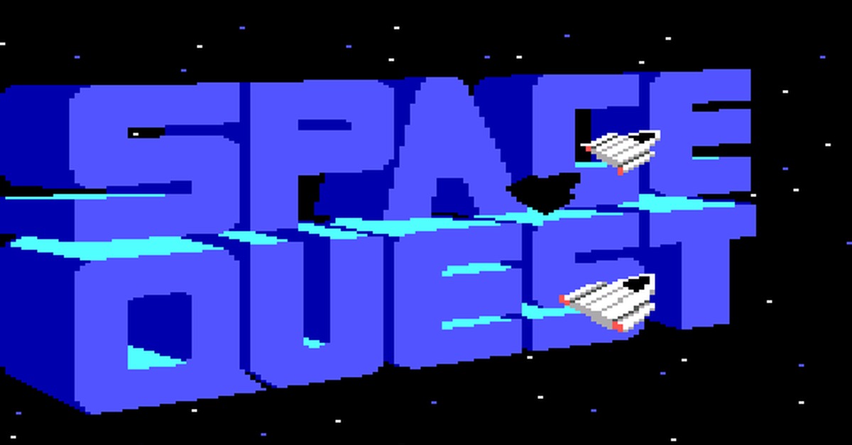 Dos spaces. Space quest игра. игры dos космос. sierra игры. space quest ii.