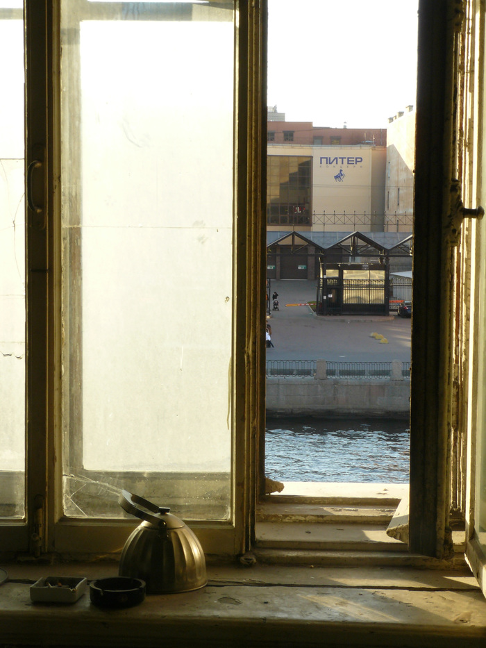 Peter - My, Saint Petersburg, The photo, Hay Market, Fontanka, Window
