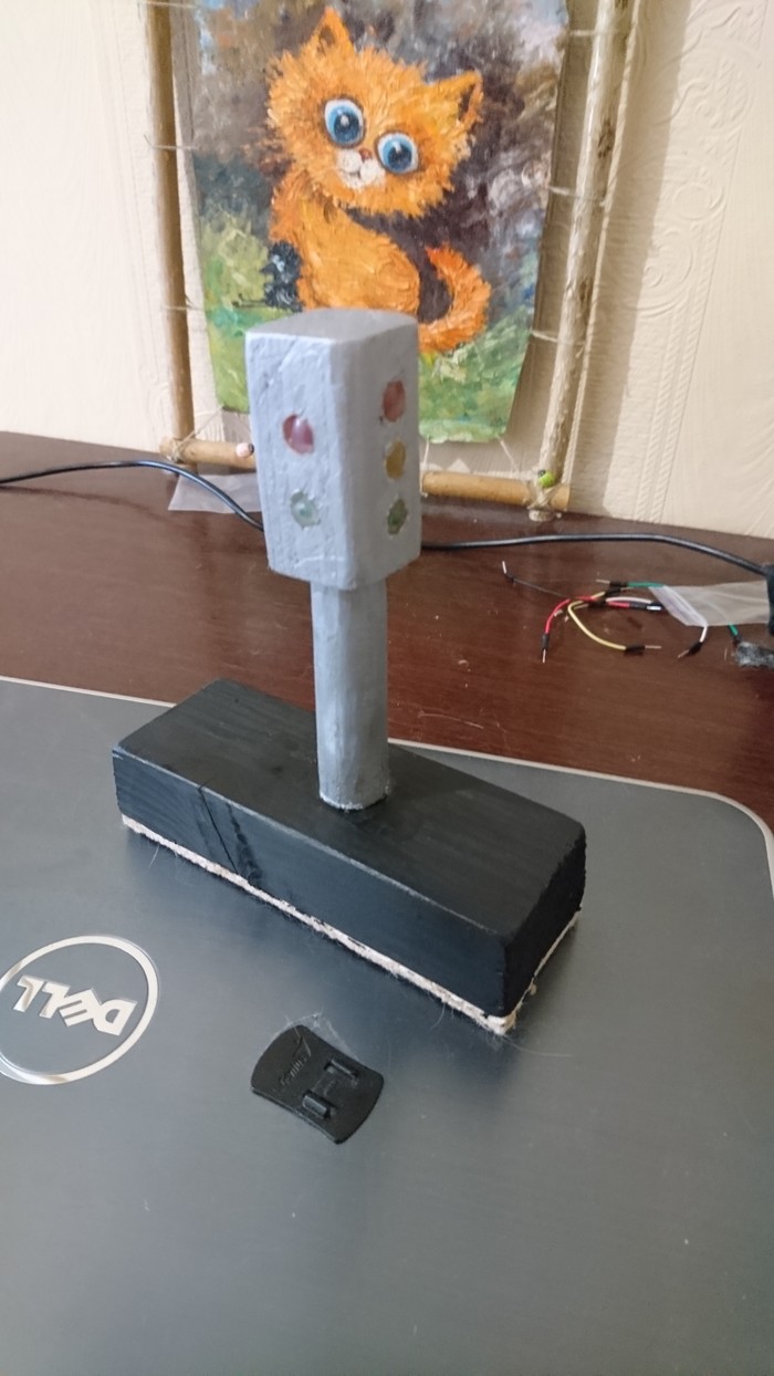 Игрушка-светофор своими руками Своими руками, Рукожоп, Avr, Игрушки, Видео, Длиннопост