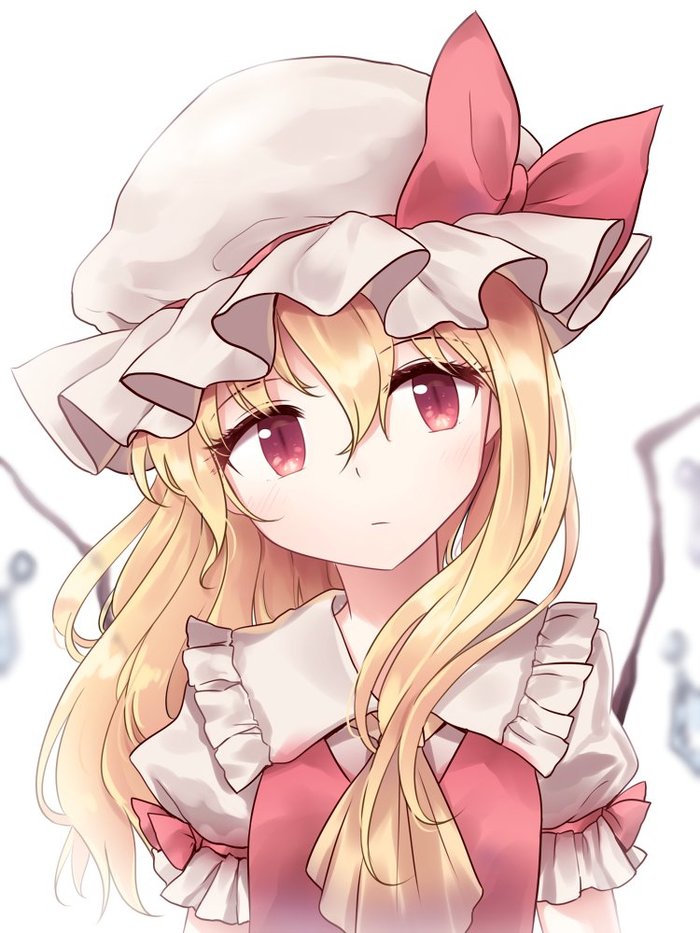 Flandre scarlet - Touhou, Anime art, Anime, Not anime, Flandre scarlet, Minust