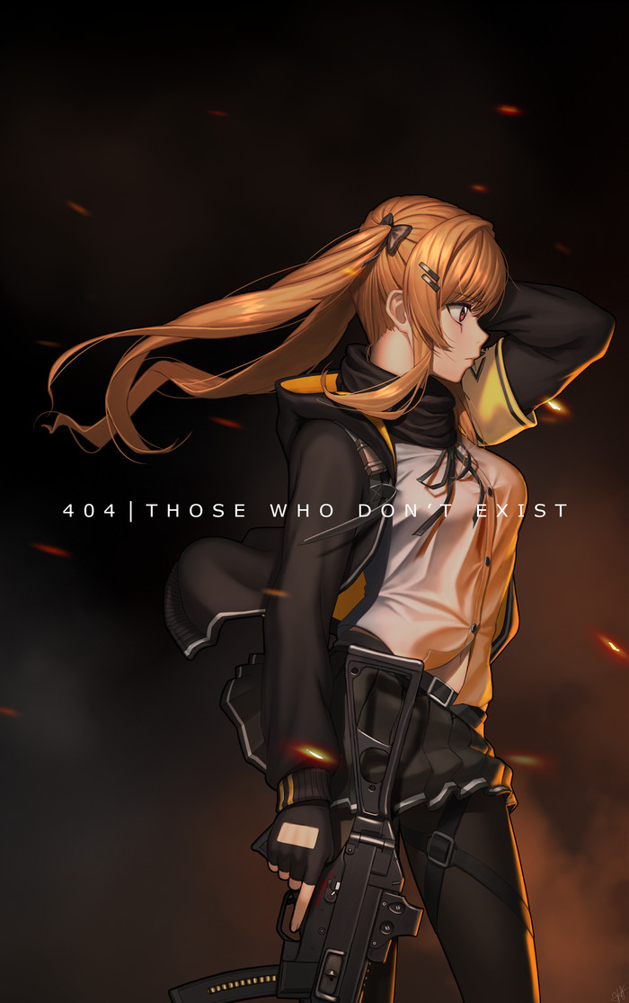 UMP9 - Anime art, Girls frontline, Ump9