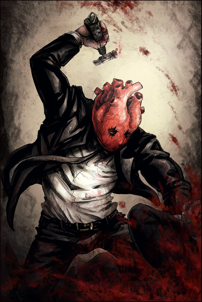 Shin - Anime art, Anime, Dorohedoro, Shin, 