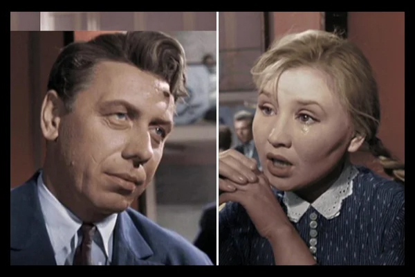 Movie blunders Come Tomorrow (1963), I take - My, Kinolyap, Come back tomorrow, Bloopers, GIF, Longpost