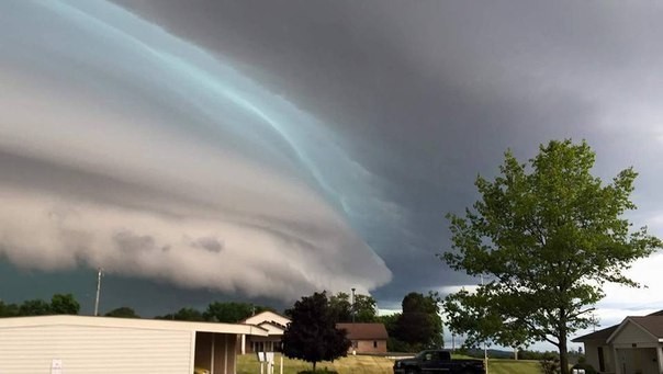 State of Michigan, USA. - Clouds, Thunderstorm, Supercell