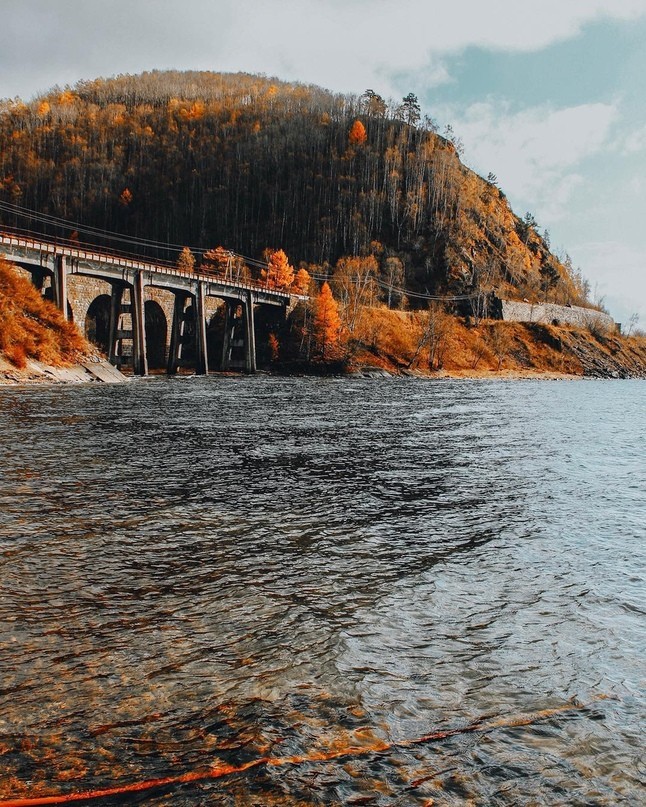 Beautiful autumn on Baikal - Baikal, Autumn, beauty of nature, Travel across Russia, Longpost, The photo