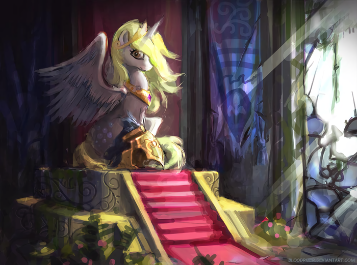 Derpy Throne My Little Pony, Derpy Hooves, Bloodrizer