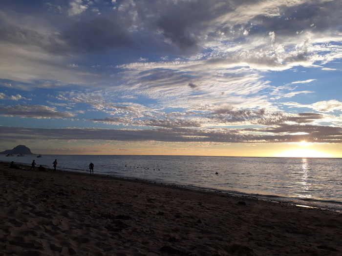 Sunset in Mauritius - My, Mauritius, Sunset, beauty