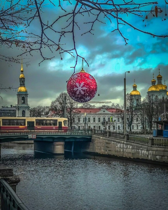 Праздник уже в городе! - Праздники, Санкт-Петербург, Елочные игрушки, Фотография