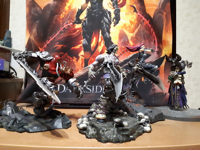 Распаковка Darksiders 3 Apocalypse Edition. Часть 2 - Моё, Darksiders, Darksiders 3, Распаковка, Длиннопост, Коллекционное издание