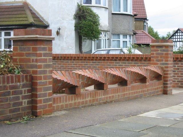 brick extraordinary - Obvious-Incredible, Bricks, Masonry, Fence, Arch, Pinterest, Longpost