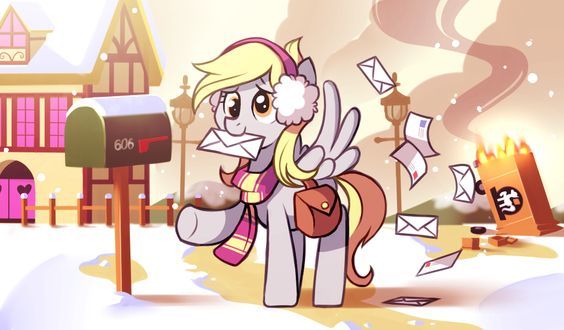 Ponyachya Post 2018-2019 - My little pony, , mail, New Year, , Derpy hooves