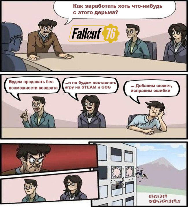 В офисе Bethesda - Моё, Fallout 76, Bethesda, Игры