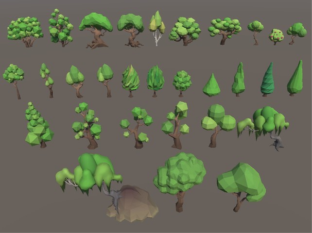 Choosing a play style - Gamedev, Low poly, 3D modeling, Longpost